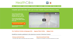 Desktop Screenshot of healthcure.biz